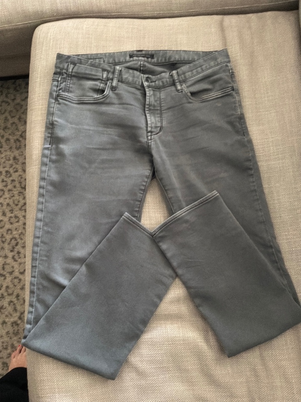 John Varvatos 32 Gray